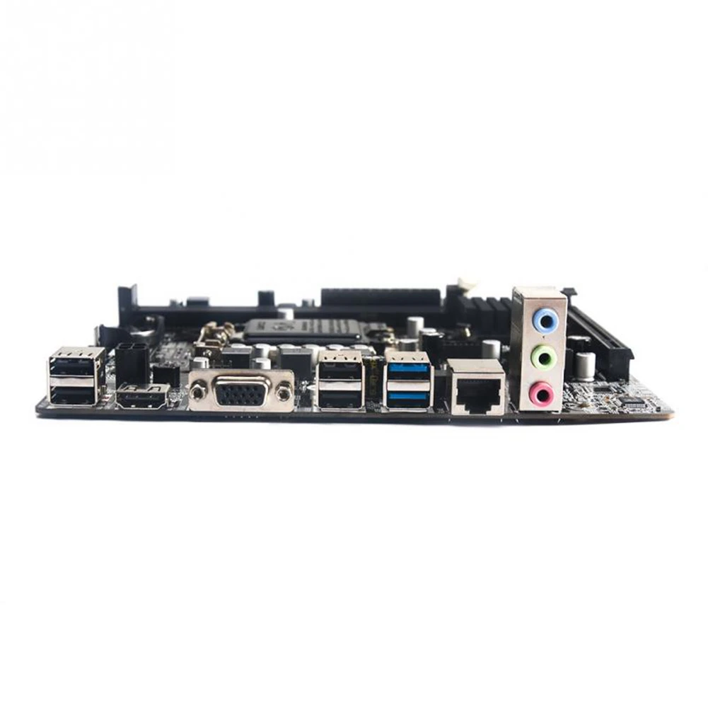 Новейший процессор Intel H61 разъем LGA 1155 Материнская плата mикро ATX 16 Гб 2 DDR3 1600 1333 1066 для Ксеон i3 i5 i7 LGA1155 CPiU материнская плата