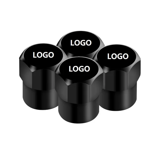 For Mercedes Benz w108 w126 w140 CLK CLASS w176 w177 w212 w213 w220 w221 Car tire valve cover door stem cover Car accessories black