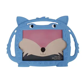 

Case For iPad mini 1 2 3 4 5 Kids Safe Shockproof Tablet Cover Medical Grade Silicon Cartoon Fox Case For iPad mini 1/2/3/4/5