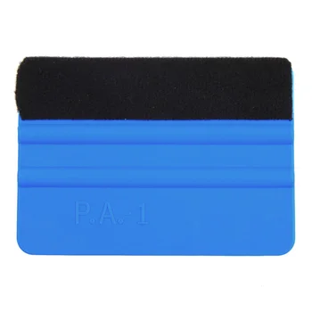 

Auto Window Wrapping Scraper with Cloth pp Car Sticker Scraper Vinyl Clean Tools Water Wiper Scarper