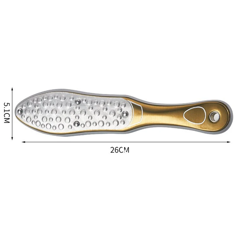 

Stainless Steel Foot Care Pedicure Rasp Foot File Scraper Foot Smoothing Tool Cracked Heel Corns Callus Remover
