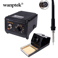 Wanptek новая паяльная станция с утюгом Регулируемая температура цифровой электрический контроллер алюминиевый сплав DIY наборы сварочные инструменты