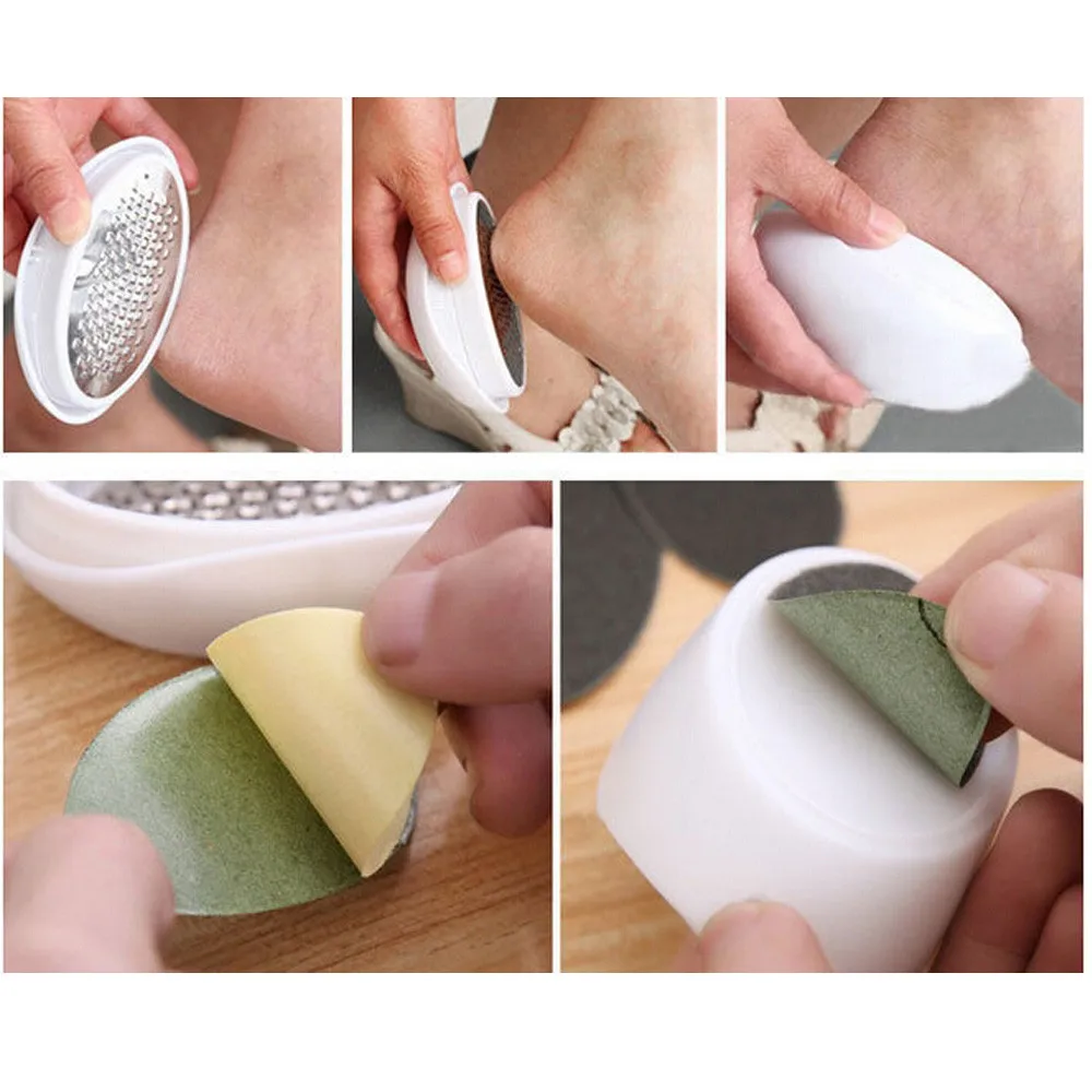 Huevo de peluche para niños, eliminador de piel de callo duro, pedicura, pies hermosos, Lima de pie definitiva, envío gratis, # K