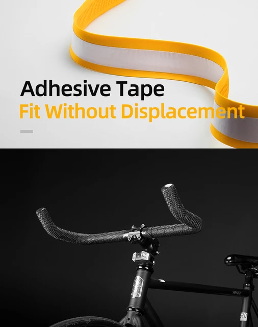 Ruban Guidon Vélo Antidérapant & Imperméable - Cuir PU, 215cm | Confort, Absorption Chocs, Installation Facile