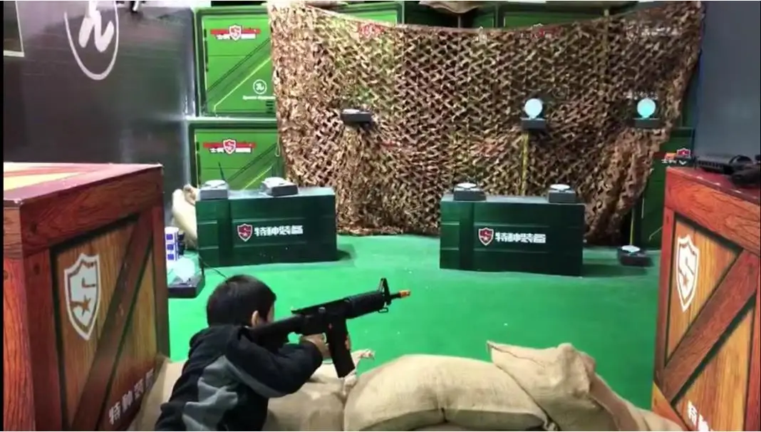 Intelligent Airsoft Target System with Laser Support Description Image.This Product Can Be Found With The Tag Names Sports Entertainment, Target system