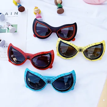

Kilig Spider Pattern Polarized Sunglasses Kids Travel Decoration Anti-UV Sun Glasses for Boys Girls Eyewear Children Gift