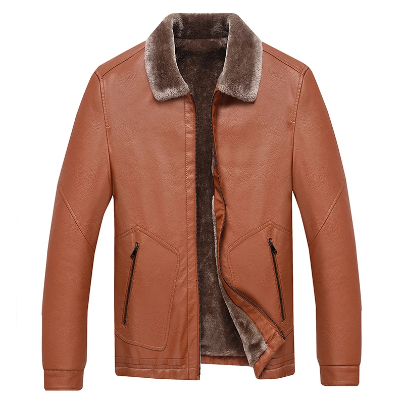 Зимняя меховая кожаная куртка для мужчин размера плюс 5XL замшевые кожаные куртки для мужчин искусственный мех Толстая теплая длинная замшевая куртка