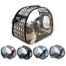 Прозрачная переноска для собак и кошек, космическая сумка, рюкзак для путешествий для собак, складная переноска для кошек, товары для транспортировки животных