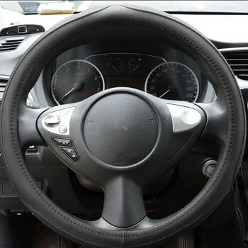 

Breathable Steering Wheel Covers Extremely Soft Fabric Cover For Steering Wheel Non-Slip Automobile Accessories