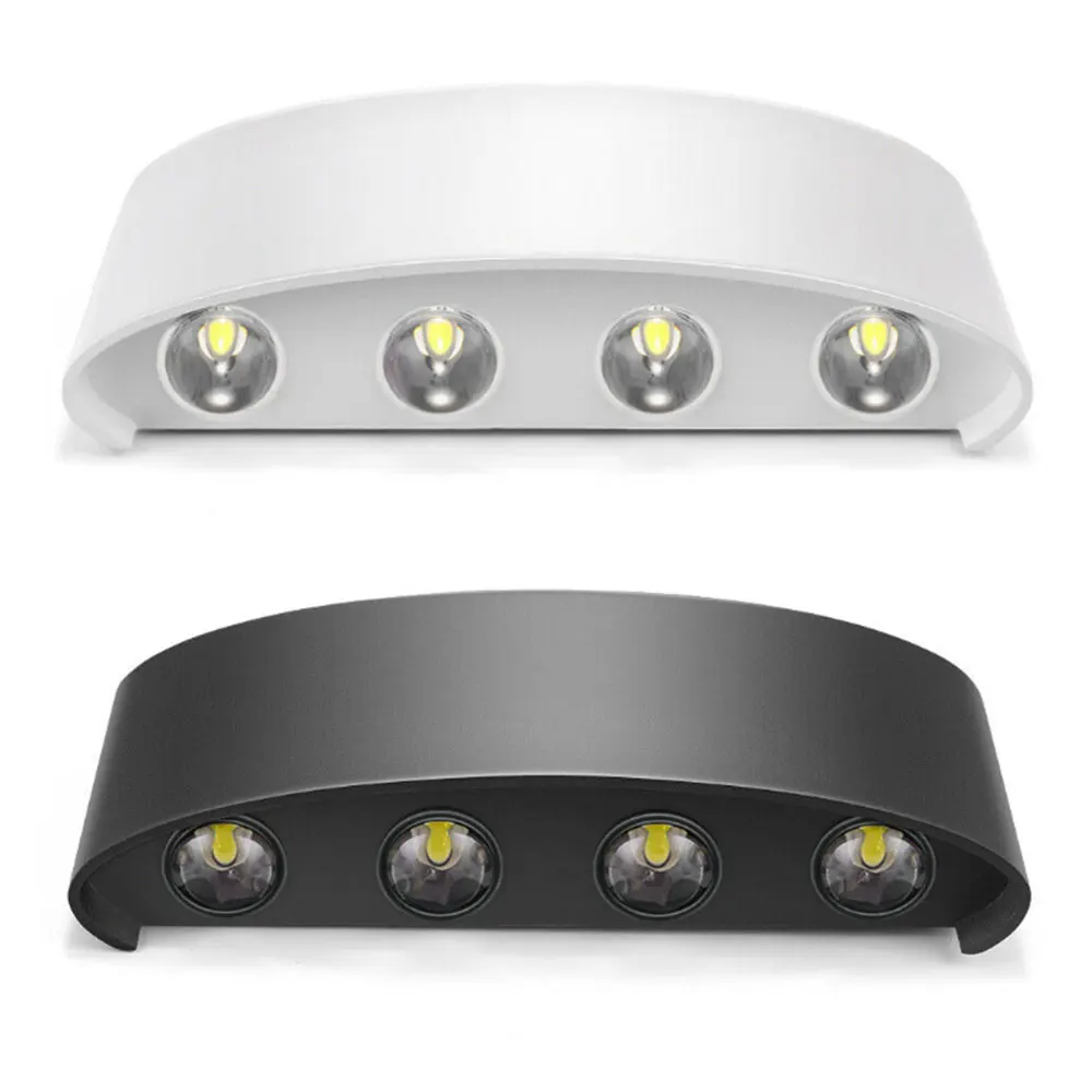 Светодиодный настенный светильник 8 Вт двойная головка бра наружное освещение