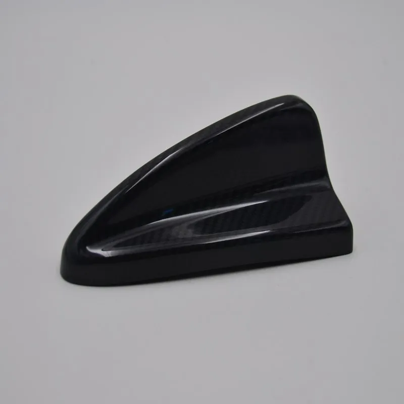 Car Radio Car antenna Carbon Fiber Shark Fin Roof Top Decoration FM Antenna Base for E60 E90 E92 E46 E39 car accessories