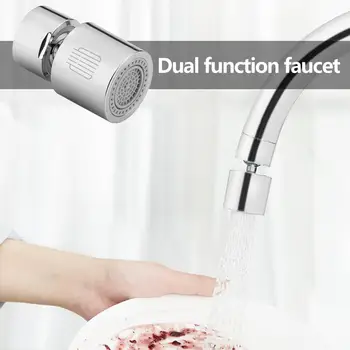 

360 Degree Rotation Faucet Extenders Household Water Saving Tap Aerator Diffuser Bubbler Bathroom Shower Head Filter