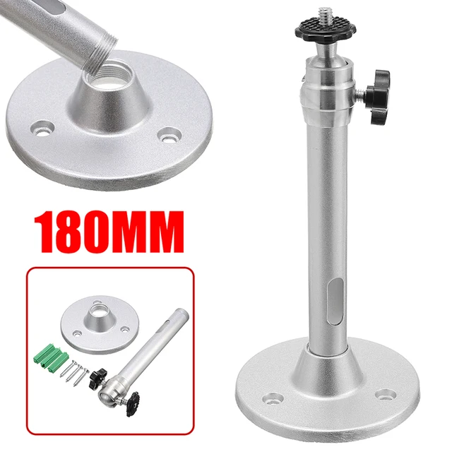 New Arrival 1pc 360 Degree Adjustable Projector Ceiling Mount Stand 18CM Wall Projector Bracket Metal Swivel Mount 1