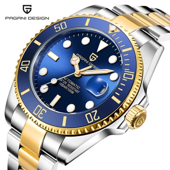 

PAGANI DESIGN 2020 new Men's mechanical Watches luxury automatic watch for men Sport waterproof clock man NH35 Relogio Masculino