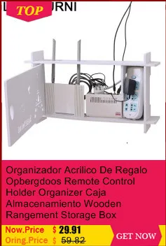 Boite Cofre Caja De Madera контейнер Acrilico wifi деревянный Органайзер Caixa Organizadora Rangement коробка для хранения