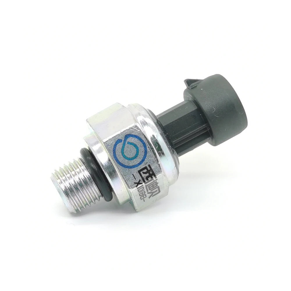 Air Compressor Pressure Transducer Pressure Sensor 0.5Mpa 0.5-4.5V 5-12VDC 0.3m Cable G1/4 Carbon Steel Alloy