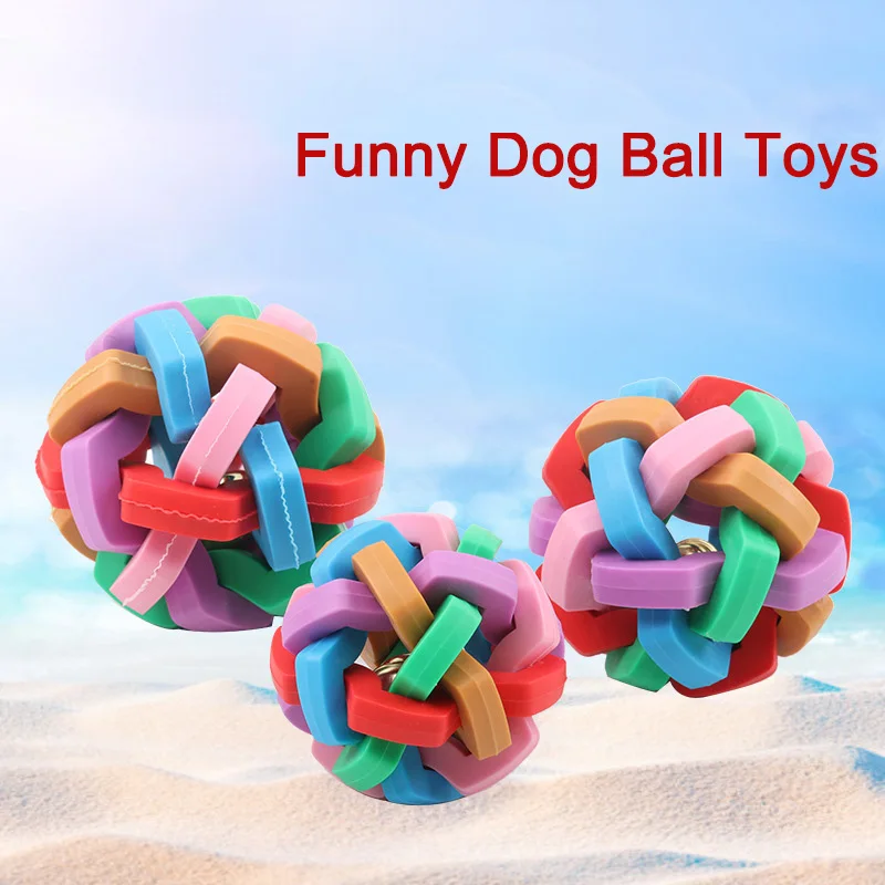 

Dog Funny Balls Toys Rubber Pets Chew Glowing Colorful Fun Toys for Puppy Large Dog Ball Toy Wear-resistant Pet Interactive Toy