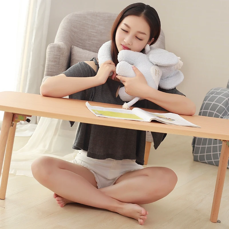 ins cute long nose cute baby elephant soothing pillow soft toy doll baby doll baby sleeping pillow soft pillow doll cervical pil