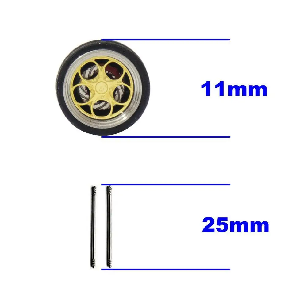 4 шт./компл. легкосплавные колесные диски шин комплект автомобильных колес на широком каблуке в стиле «Ретро»; шин изменение брелок для автомобильных ключей, ремонт колеса для 1/64 модель автомобиля