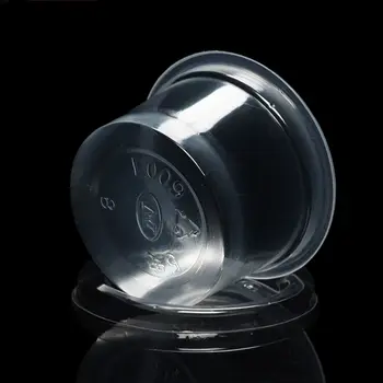 

50Pcs Disposable Cups Set Of 150ml Sauce Container Pot Jello Shot Cup Slime Storage With Lid For Ketchup GXMC