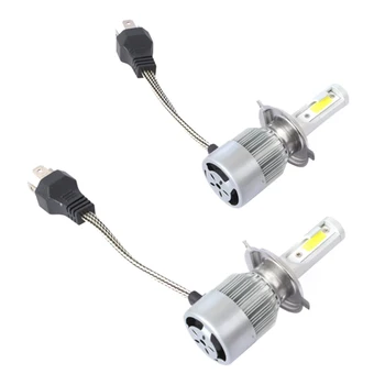 

C6 Led Car Headlight Bulbs, 2Pcs 3000K Yellow Light Led Headlight Fog Light-Bulbs 72W 8000Lm Conversion Kits Autolamps Fog Light