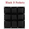 Black 9 Pockets