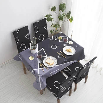 

Hawaii Flower Water Resistant Table Cloth Kitchen Dining Table Rectangular Party Table Covers Home Decor Christmas Ornaments 1pc
