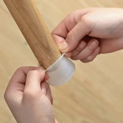 Couverture de Protection des pieds de meubles en PVC, Protection des pieds de Table, pieds de chaise, pieds de Table antidérapants, 20 pièces 