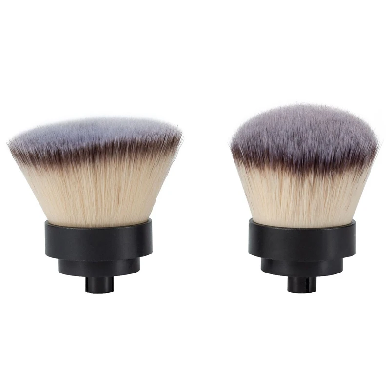 Electric Makeup Brush with 360 Degree Rotating Automatic Smart Cosmetics Blushes Kit with 2 Make-Up Head