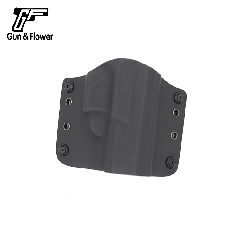 Пистолет и цветок Тактический CZ 75 P10C OWB Kydex Черная Правая рука снаружи носить чехол для пистолета