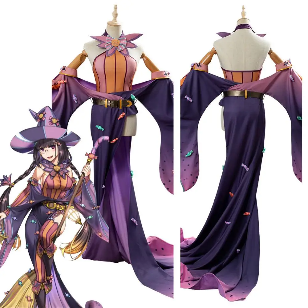 Fate Grand Order оскабехим Косплей Костюм FGO костюм нарядный Хэллоуин изготовленные на заказ костюмы