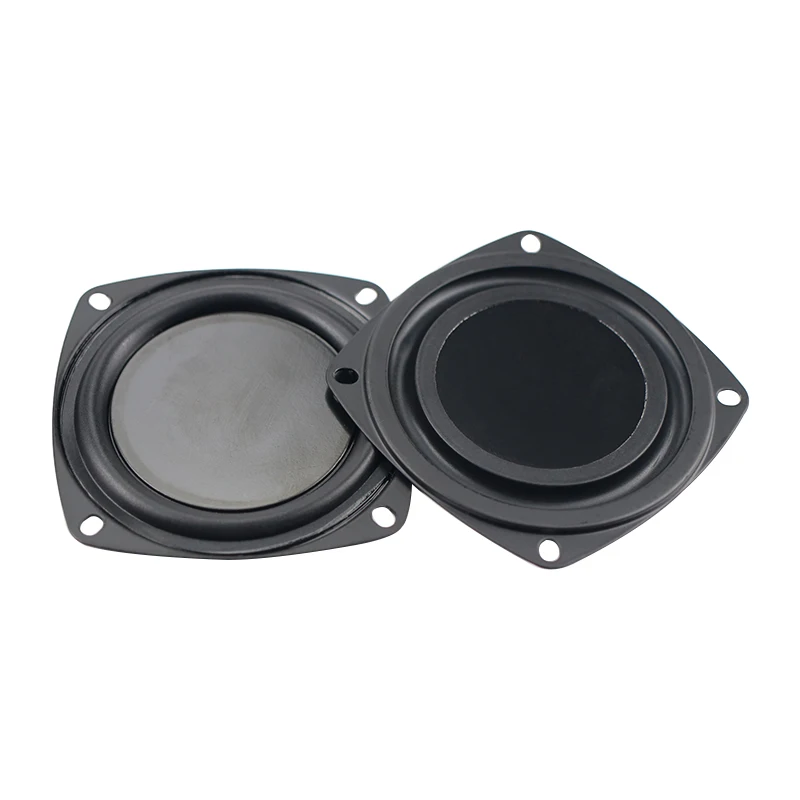 Speaker Repair Accessories 3 Inch 78MM Bass Radiator Passive For 2-5Inch Home-made Speakers Auxiliary Low Frequency Rubber DIY 2pcs