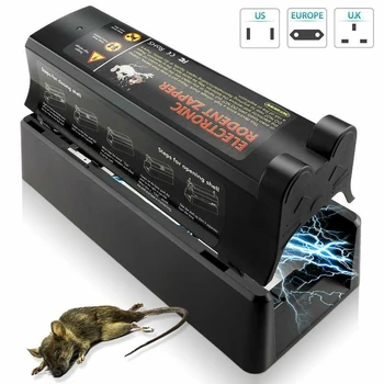 

Electronic Mouse Trap Victor Control Rat Killer Pest Electric Rodent Zapper Bucket Rolling Rolling Mouse Mouse Rats