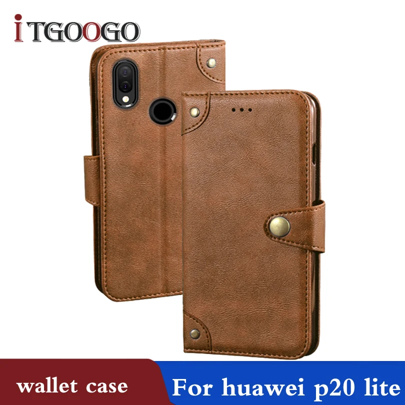 

phone cases for huawei p20 lite wallet case book cover luxury leather flip magnetic bumper case on huawei p20 lite 360 housing