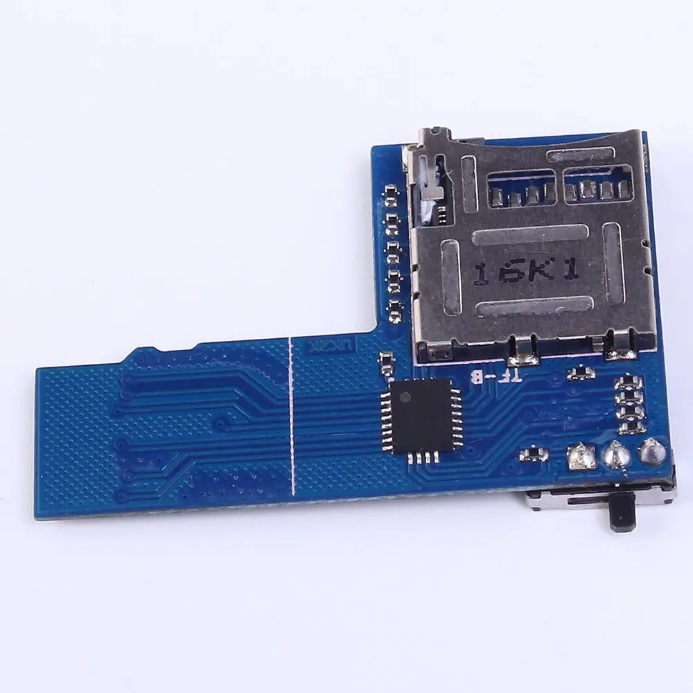 Icstation 2 в 1 Micro SD карта памяти плата запоминающего устройства Щит Модуль двойной системы коммутатор для Raspberry Pi B+ 2B 3B