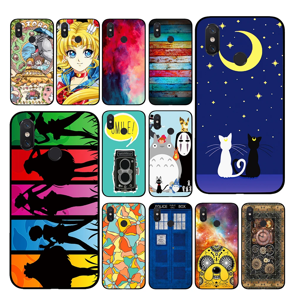 

STUDIO GHIBLI For Xiaomi Redmi GO 4 5 6 7 Pro 4A 4X 5A 5Plus 6A cases cover