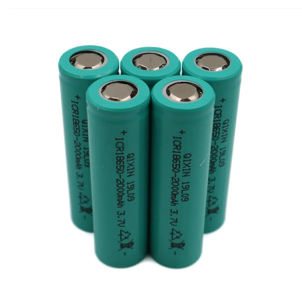 C & P 18650 литий ионные батареи 2000 mAh разрядный ток 20A с большим увеличением