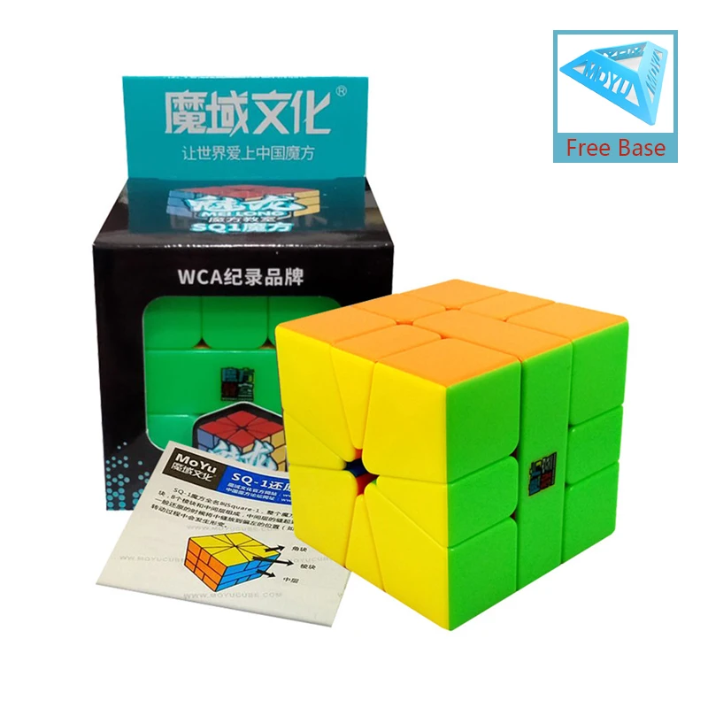 MOYU Meilong SQ1 магический куб 3x3 квадратный-1 бесклейкий 3x3x3 Magico скоростной