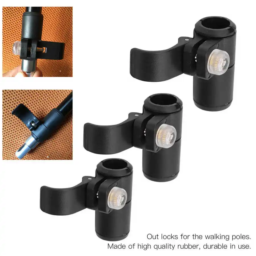 18 16 14mm Climbing Stick Pole External Lock Walking Pole Quick Lock For Mountaineering Outdoor Walking Sticks Accessories