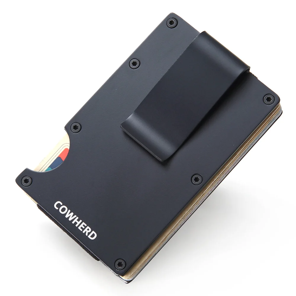 COWHEAD RFID чехол для кредитных карт мужской минималистичный кошелек женский модный
