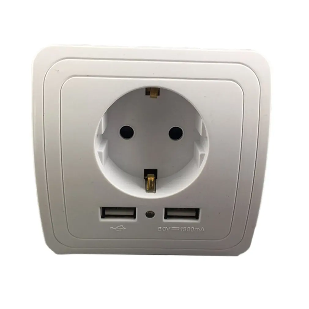 

1Ppc Practical European Socket Panel European Standard Socket German Socket European Socket European Socket