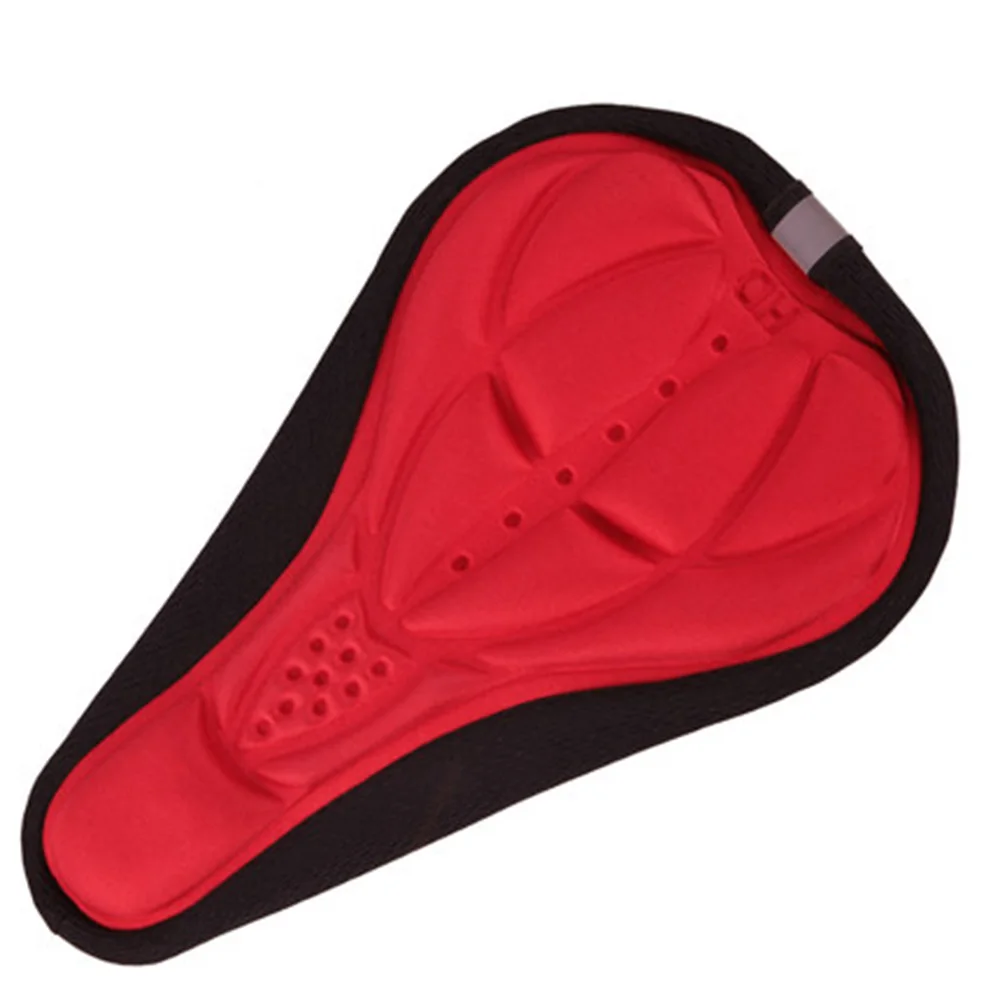 Bicycle saddle bicycle saddle cover bicycle seat cover bicycle seat cushion bike riding cushion MTB mountain bike cycling thickened extra comfort ultra soft silicone 3D gel pad cushion cover bicycle saddle seat 4 colors