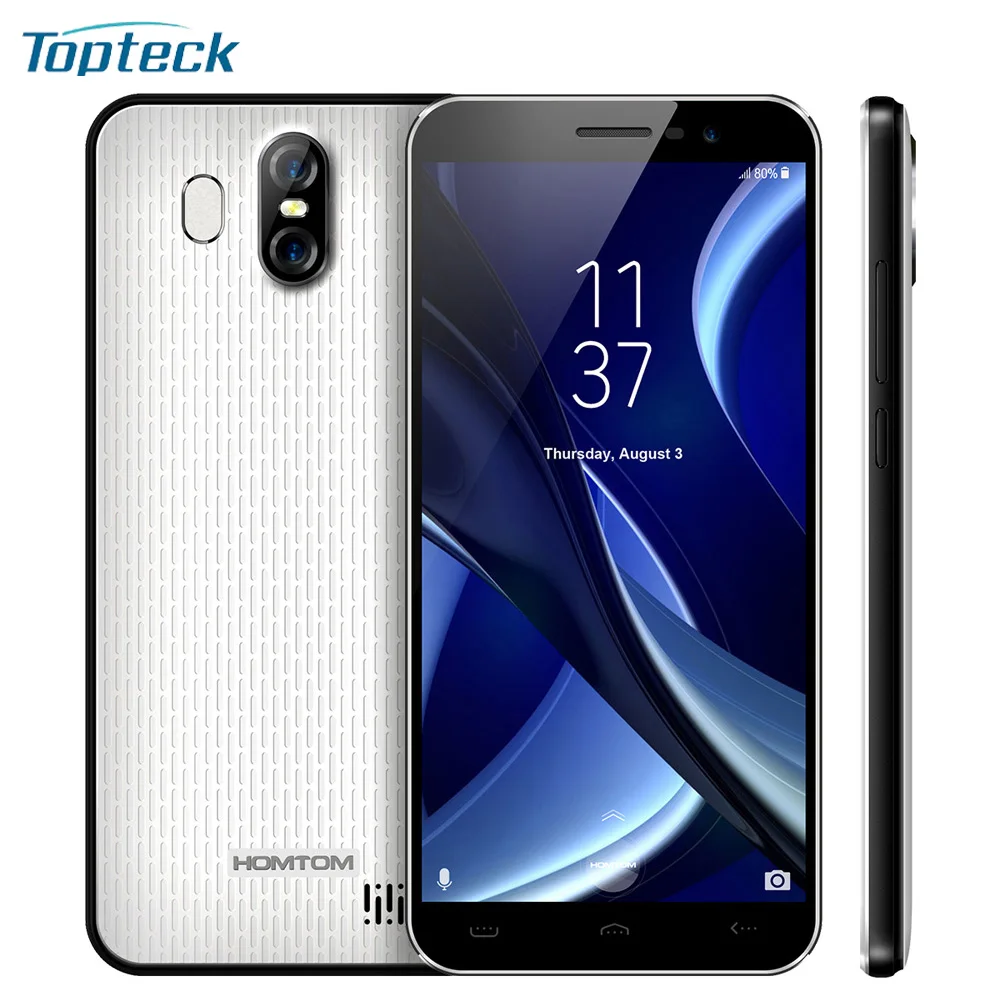 HOMTOM S16 телефон 5,5 дюймов 2 Гб ОЗУ 16 Гб ПЗУ задняя камера 13 МП+ фронтальная камера 8 Мп 18:9 четырехъядерный смартфон MTK6580 3000 мАч