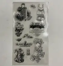  one doller  Clear Stamp / seal for DIY Scrapbooking / Album Decorative Clear Stamp Sheets 33 