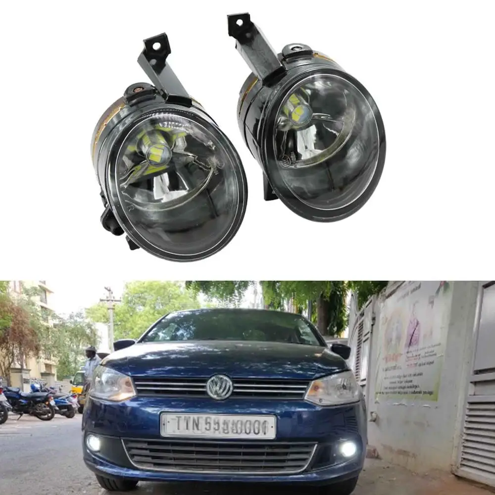 Автомобильный светодиодный светильник для VW Polo Vento седан 2011 2012 2013 2014 2015 2016 спереди