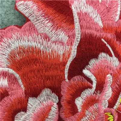 Модный цветочный стиль вышивка ткань кружевной воротник швейная Аппликация DIY Нежный кружевной вырез декоративные аксессуары для одежды