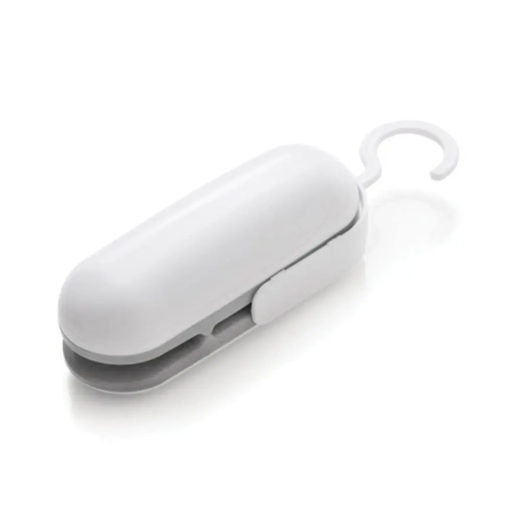 Mini Portable Food Sealer Machine Handheld Snacks Packaging Vacuum Plastic Bag Heat Sealing Closing Capper | Безопасность и защита