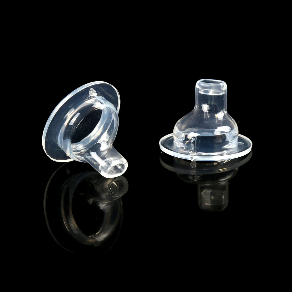 Silicone Pacifier 1PC Duckbill Nipple Baby Feeding Tools Silicone Duckbill Pacifier Wide Caliber Nipple Safety Safe Material