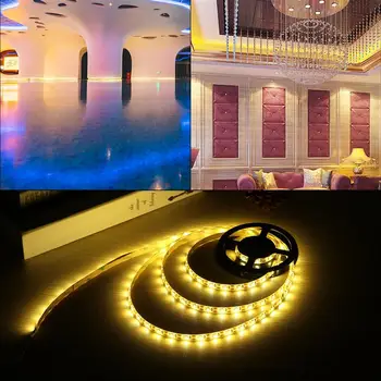 

2M 120Leds waterproof RGB Led Strip Light 3528 DC4.5V 120Leds fiexble Light Led Ribbon Tape Home Decoration Lamp