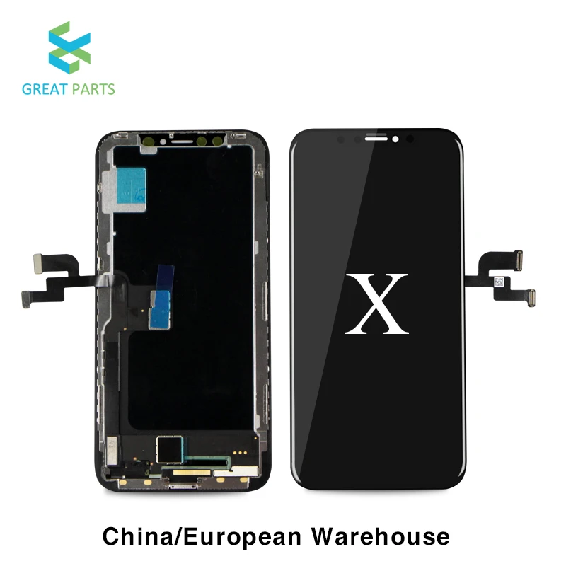 Отличные детали 3/5 шт. 100% тест OLED для iPhone X XS XR MAX ЖК-дисплей экран Замена объектива